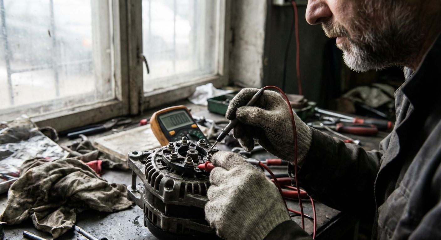 Ремонт автомобильного генератора: как проверить диоды - мостовые выпрямители своими руками